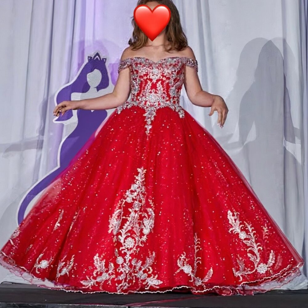 Red Ball Gown